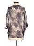 Elizabeth and James Silver 3/4 Sleeve Blouse Size S - photo 2