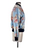 Forever 21 Floral Blue Jacket Size S - photo 4