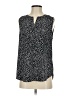 dalia 100% Polyester Polka Dots Black Sleeveless Blouse Size S - photo 1