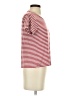 Splendid Stripes Red Short Sleeve Turtleneck Size XS - photo 4