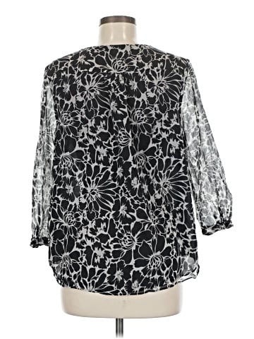 Diane von Furstenberg 3/4 Sleeve Silk Top (view 2)
