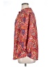 Carolina Belle 100% Polyester Paisley Red 3/4 Sleeve Blouse Size 1X - photo 5