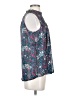 Maison d' Amelie 100% Polyester Teal Sleeveless Blouse Size S - photo 4