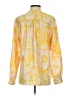Momoni 100% Silk Yellow Long Sleeve Silk Top Size 40 - photo 2