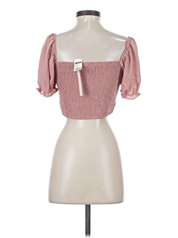 Blush Short Sleeve Blouse (view 2)