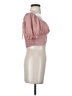Blush 100% Rayon Pink Short Sleeve Blouse Size S - photo 4