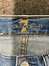 7 For All Mankind Stripes Blue Jeans Size 26 waist - photo 4
