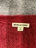Whistles Burgundy Blazer Size M - photo 6