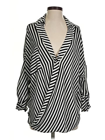 Signature 8 3/4 Sleeve Blouse (view 1)