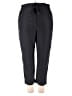 prologue Solid Black Casual Pants Size XXL - photo 1