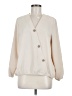 Fred David 100% Polyester Ivory Long Sleeve Blouse Size M - photo 1