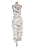 Dynamite 100% Polyester Silver Cocktail Dress Size M - photo 2