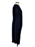 Vince. Solid Black Casual Dress Size L - photo 4
