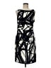 Ann Taylor Graphic Black Cocktail Dress Size 8 - photo 1