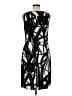 Ann Taylor Graphic Black Cocktail Dress Size 8 - photo 2