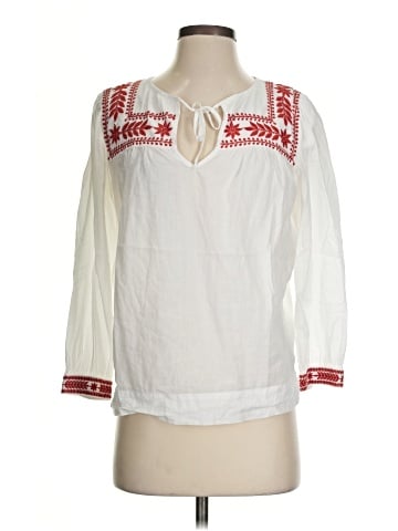J.Crew 3/4 Sleeve Blouse (view 1)
