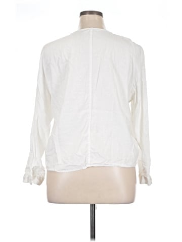 Caslon Long Sleeve Blouse (view 2)