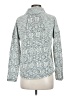 Final Touch Animal Print Silver Turtleneck Sweater Size M - photo 2
