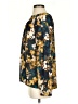 Calvin Klein 100% Polyester Floral Gold Long Sleeve Blouse Size S - photo 5