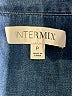 Intermix 100% Cotton Blue Long Sleeve Blouse Size P (petite) - photo 7