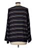 Sundry Stripes Black Pullover Sweater Size Lg (3) - photo 2