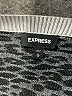 Express Animal Print Silver Pullover Sweater Size M - photo 7