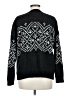 Forever 21 Argyle Black Pullover Sweater Size M - photo 2