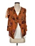 Boutique + 100% Polyester Orange Kimono Size S - photo 1
