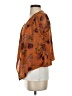 Boutique + 100% Polyester Orange Kimono Size S - photo 5