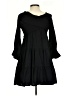 Mustard Seed 100% Polyester Black Casual Dress Size S - photo 2