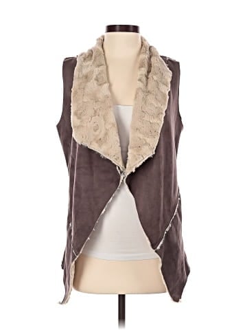 Double Zero Faux Fur Vest (view 1)