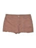 Maurices Solid Brown Shorts Size 12 - photo 1