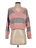 Tommy Jeans Color Block Pink Pullover Sweater Size S - photo 1