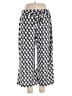 Robert Louis Print Silver Casual Pants Size XL - photo 1