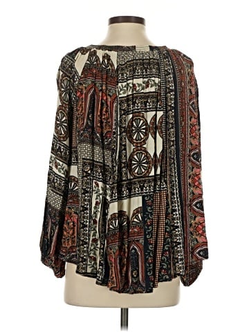 Olivaceous Long Sleeve Blouse (view 2)