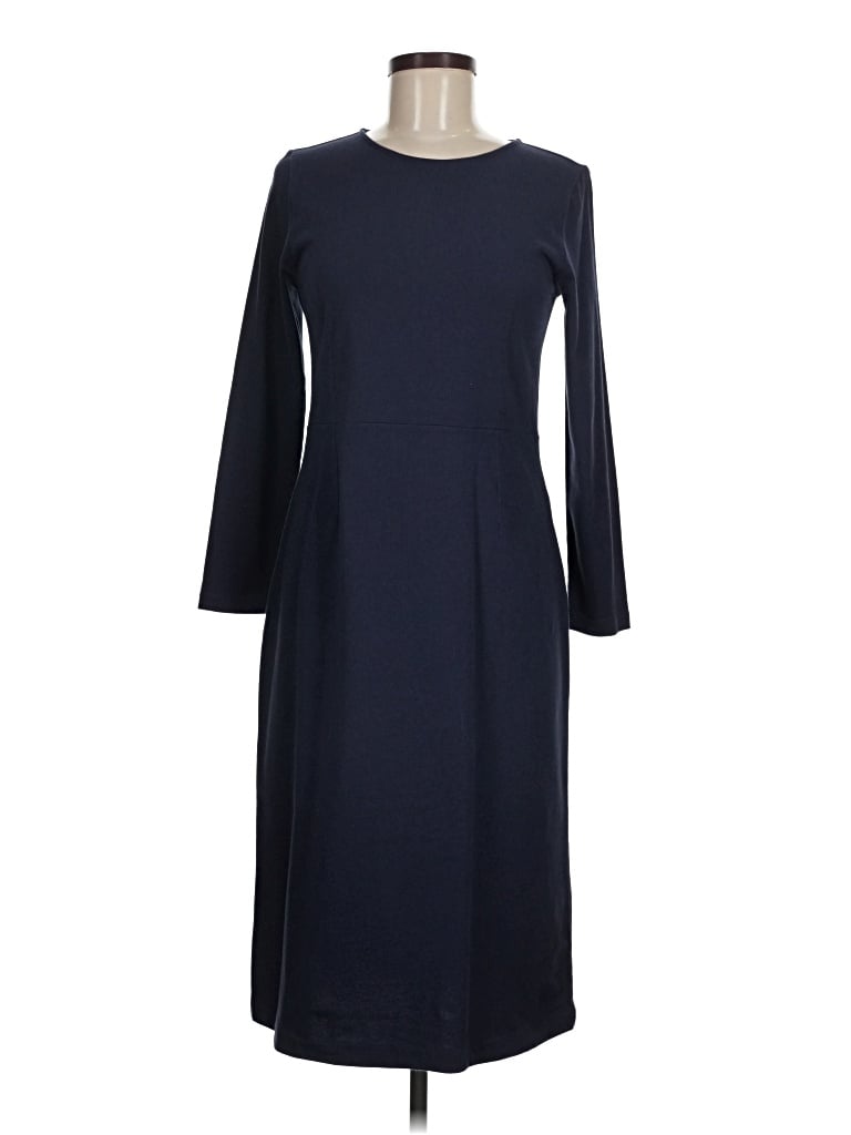 Pre-owned Jcrew Casual Dress In Blue