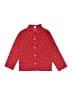 Old Navy 100% Polyester Hearts Red Long Sleeve Button-Down Shirt Size 6 - 7 - photo 1