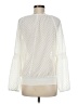 Laundry by Shelli Segal Ivory Long Sleeve Blouse Size M (estimated) - photo 2