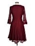 Rabbit Rabbit Rabbit Designs 100% Polyester Burgundy Cocktail Dress Size 12 - photo 2
