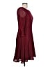 Rabbit Rabbit Rabbit Designs 100% Polyester Burgundy Cocktail Dress Size 12 - photo 4