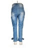 Shein Solid Blue Jeans Size 0X - photo 2