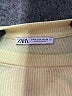 Zara Yellow Short Sleeve Top Size S - photo 7