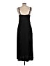 Mix It Solid Black Casual Dress Size L - photo 2