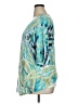 Chico's Graphic Teal Cardigan Size XL (3) - photo 5