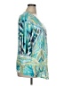 Chico's Graphic Teal Cardigan Size XL (3) - photo 4