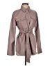 Babaton 100% Polyurethane Gray Trenchcoat Size S - photo 1