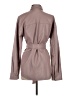 Babaton 100% Polyurethane Gray Trenchcoat Size S - photo 2