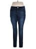 ROYALTY Solid Blue Jeans Size 16 - photo 1