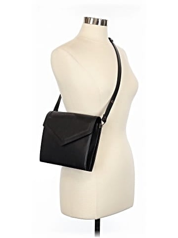 Yves Saint Laurent Vintage Leather Crossbody Bag (view 2)