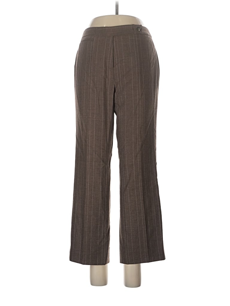 Pre-owned Ak Anne Klein Dress Pants In Brown